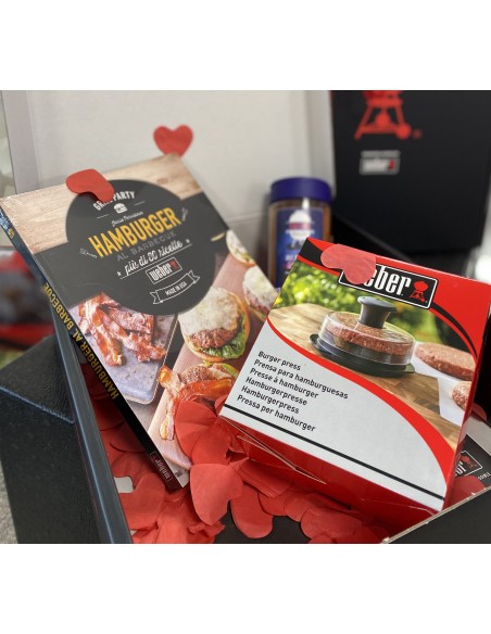 Box Hamburger di San valentino BBQHOUSE