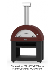 Alfa Forni Base per Forno Brio Black