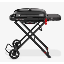 Weber Traveler Stealth Edition | BBQ a Gas Portatile Nero