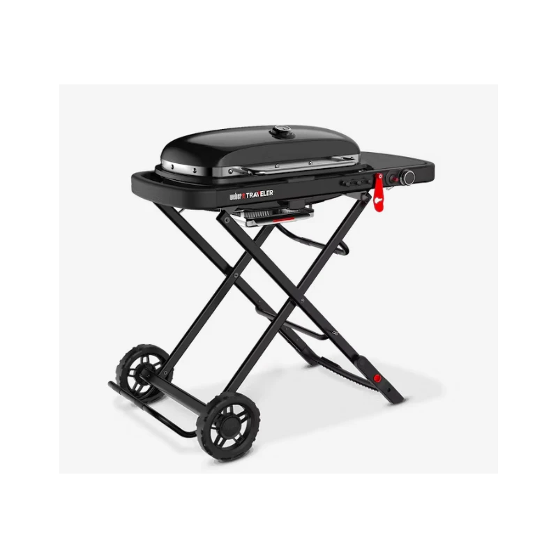 Weber Traveler Stealth Edition | BBQ a Gas Portatile Nero