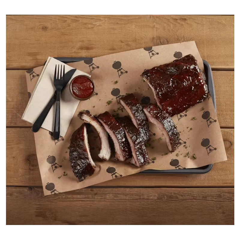 Carta per alimenti Weber