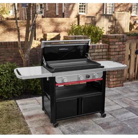 Weber SLATE GPD 76 cm Piastra Premium a Gas con Carrello