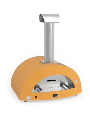 Alfa Forni Moderno 3 Pizze Gas Giallo