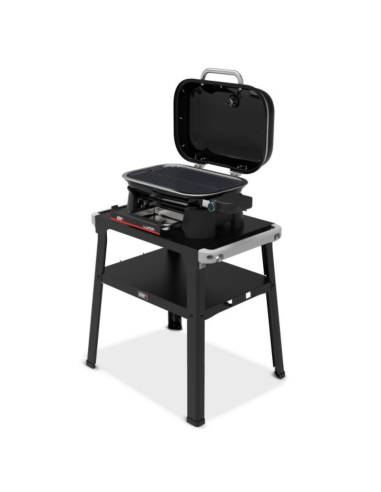 Barbecue Elettrico Weber Lumin Compact con Stand Black | Bbqhouse