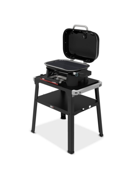 Barbecue Elettrico Weber Lumin Compact con Stand Black | Bbqhouse
