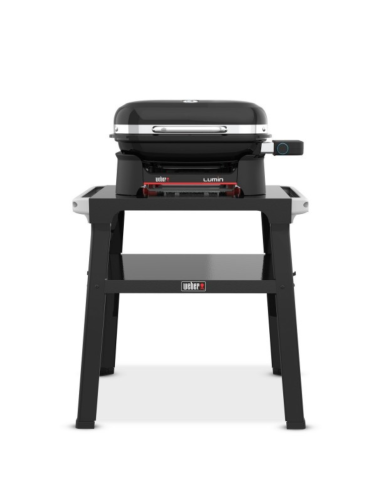 Barbecue Elettrico Weber Lumin Compact con Stand Black | Bbqhouse