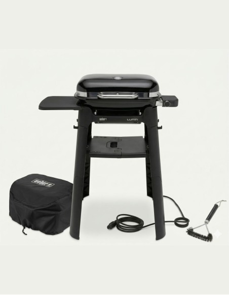 Kit Weber Lumin Compact con stand + Accessori | Bbqhouse