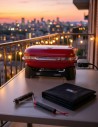 Kit Weber Lumin Compact Crimson Red + Accessori | Bbqhouse