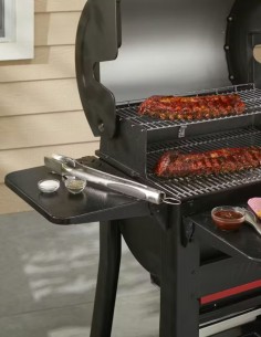 Ripiano Laterale Ripiegabile per Barbecue Weber Searwood | BBQHouse