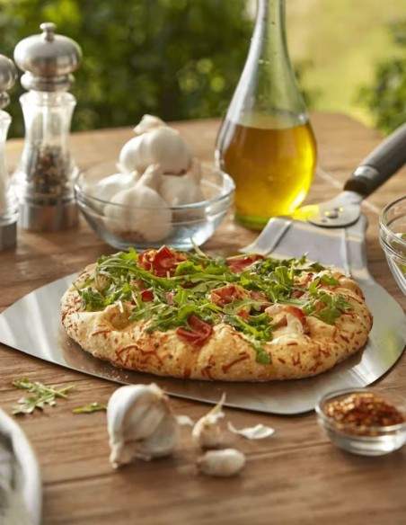 Pala per Pizza in Acciaio Inox con Manico Pieghevole Weber | BBQHouse