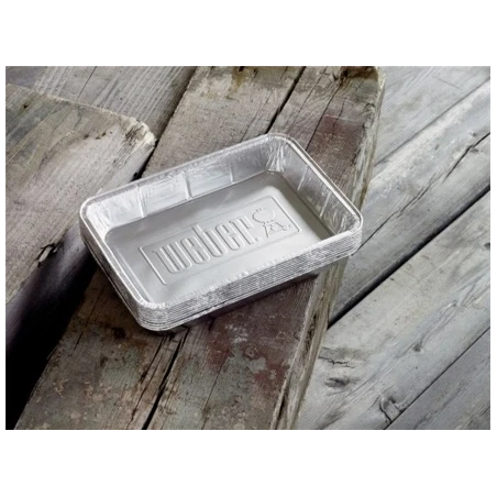 VASCHETTE IN ALLUMINIO WEBER® PER BARBECUE A CARBONE Ø 47 CM E Ø 57 CM