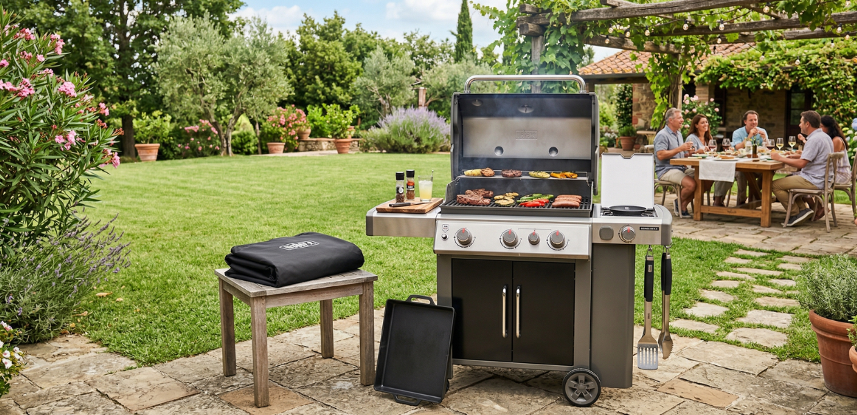Kit Family Gas Weber: Pacchetti BBQ da Giardino | Bbqhouse